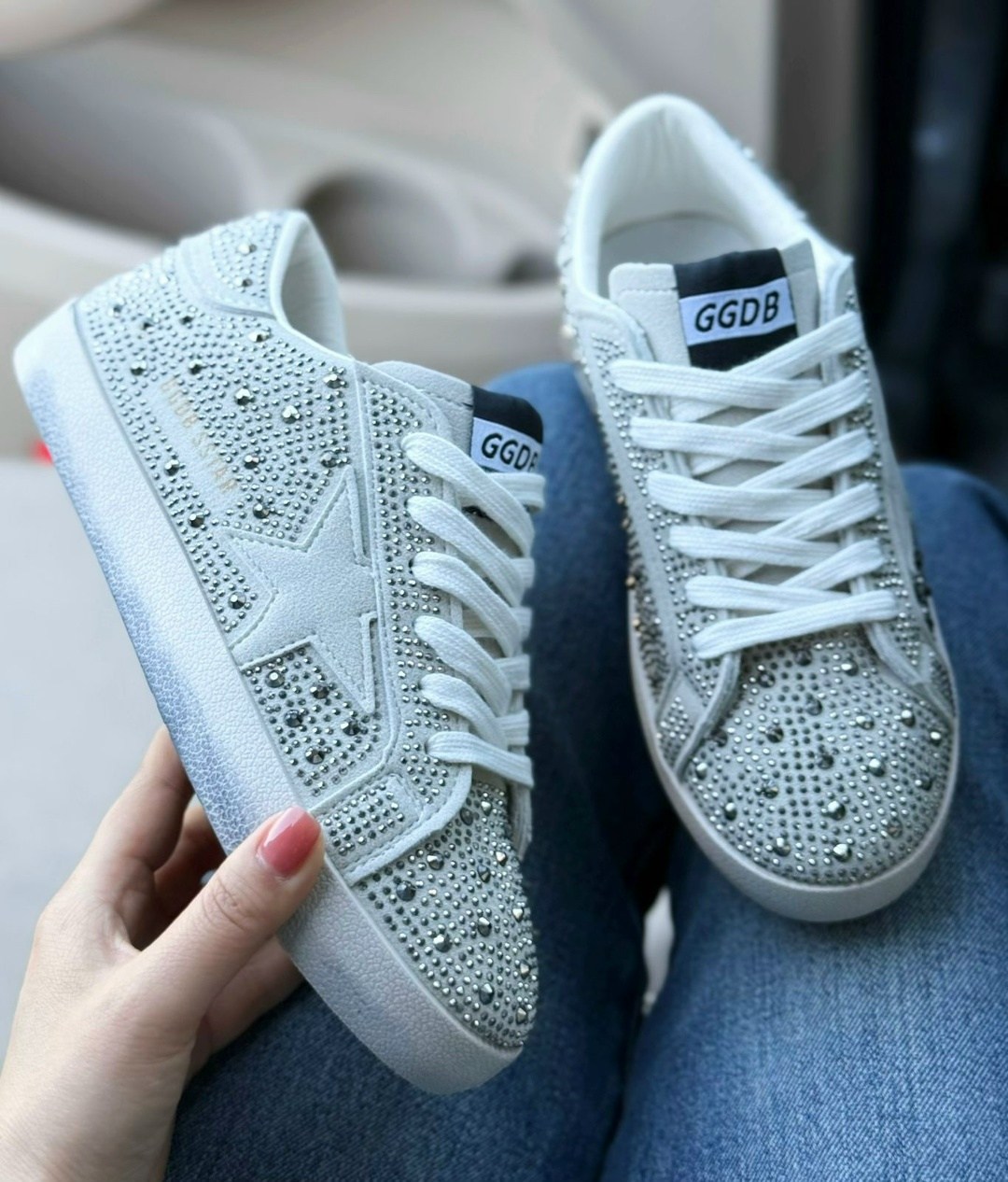 ,кеды женски,кроссовки со стразами,кеды golden goose,кеды с блестками