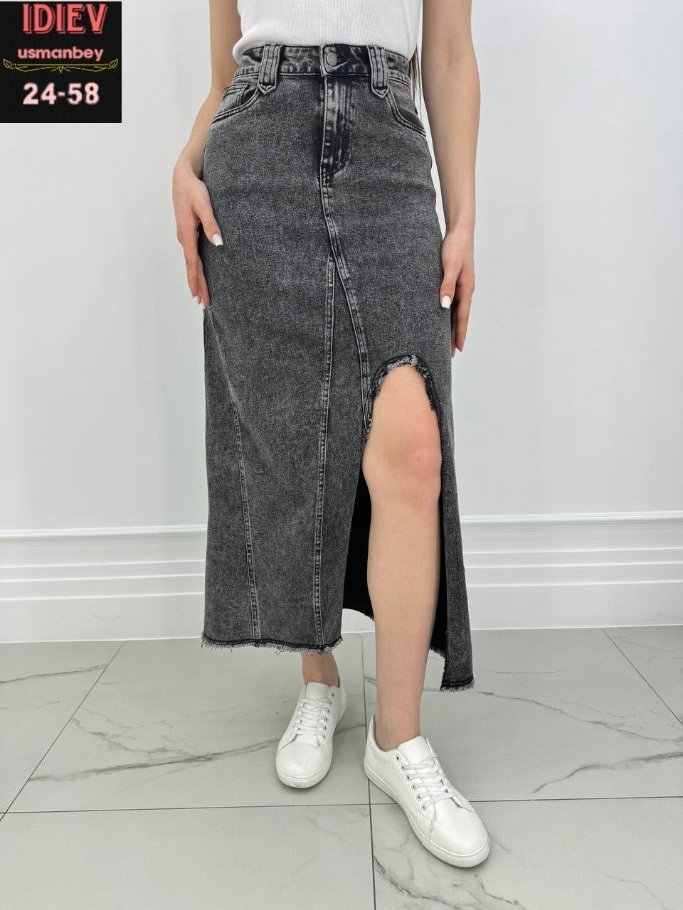 юбка джинсовая,юбка джинс,юбка джинсовая женская,юбка джинсовая миди с разрезам,юбка джинсовая миди