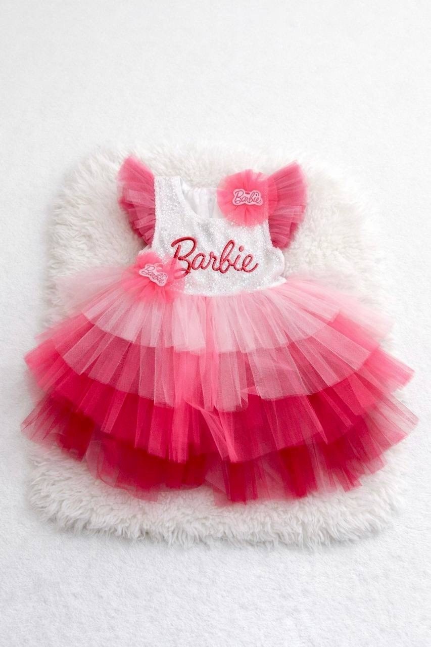 платье нарядное для девочки,платье барби для девочки,платье барби,платье нарядное в садик barbie,платья для девочек