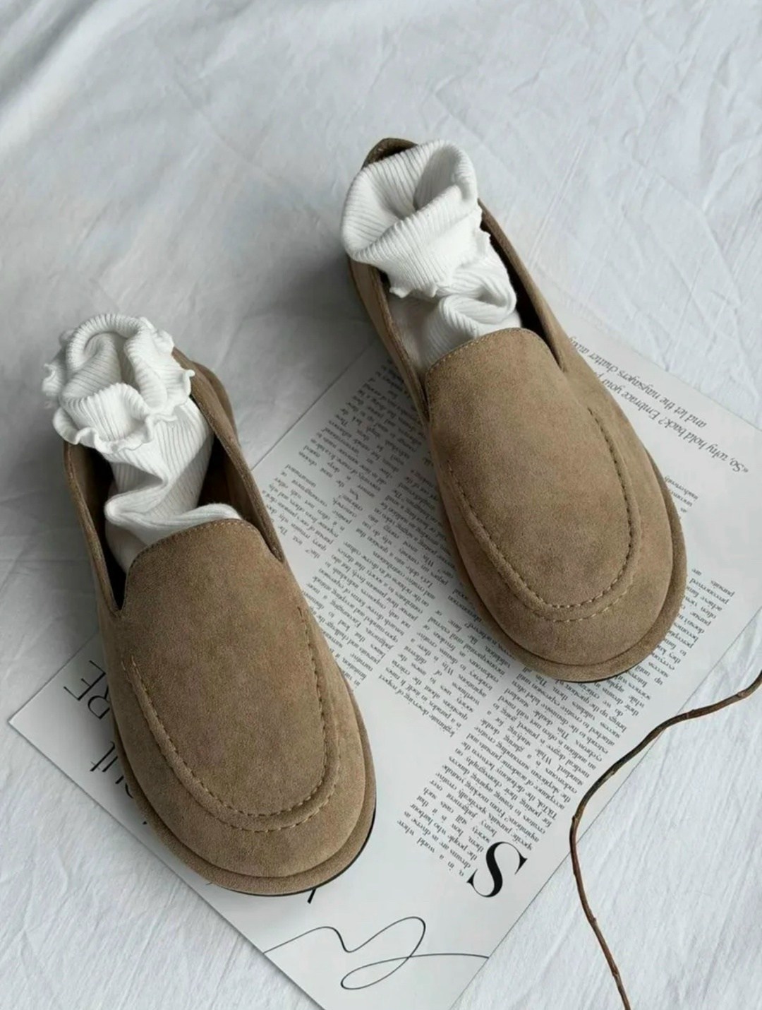 лоферы из натуральной замши saivuil,лоферы женские замшевые,лоферы замшевые,tendance лоферы замшевые,лоферы женские из натуральной замши