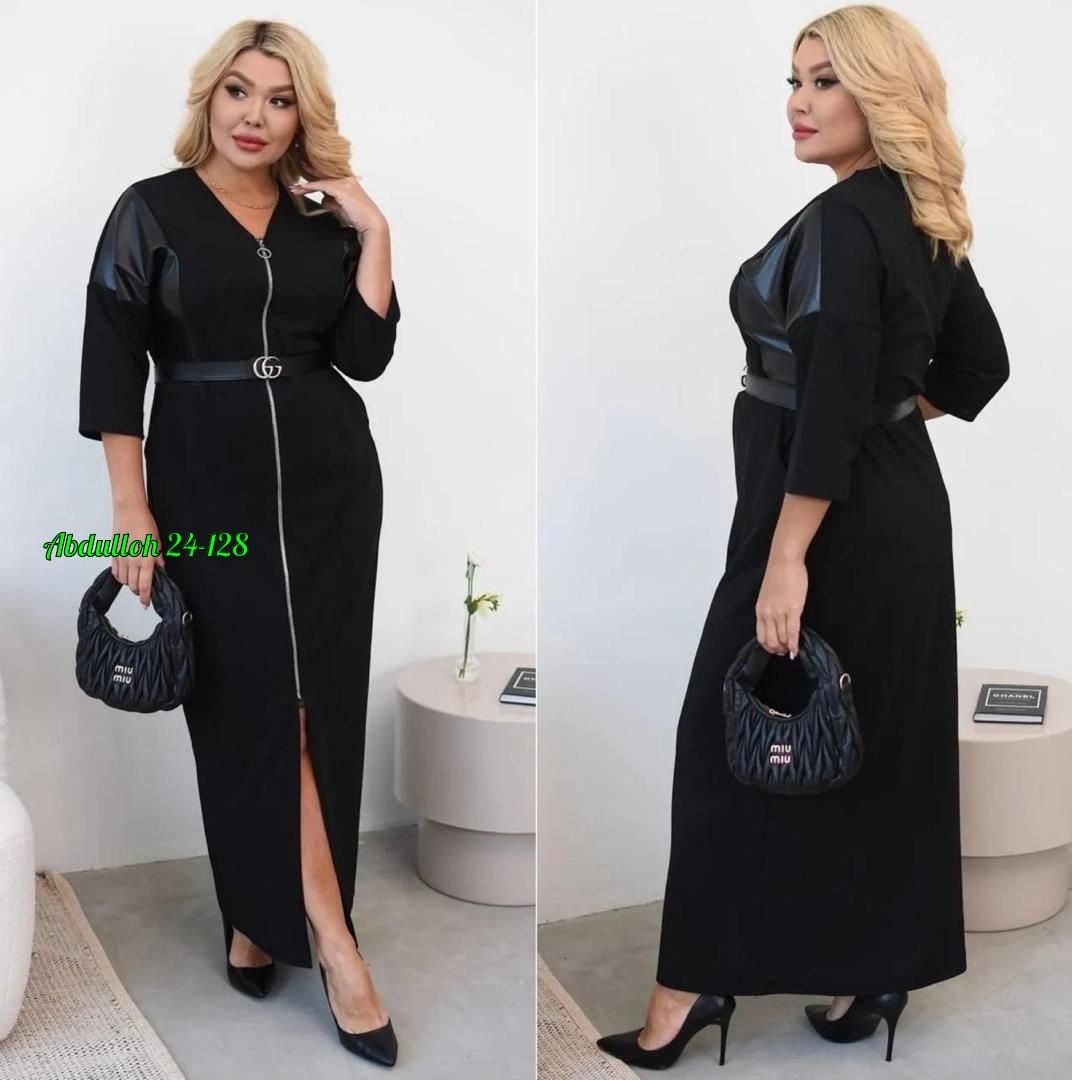 платье комбинированное,платья женские больших размеров,модельные платья,платья большие размеры,