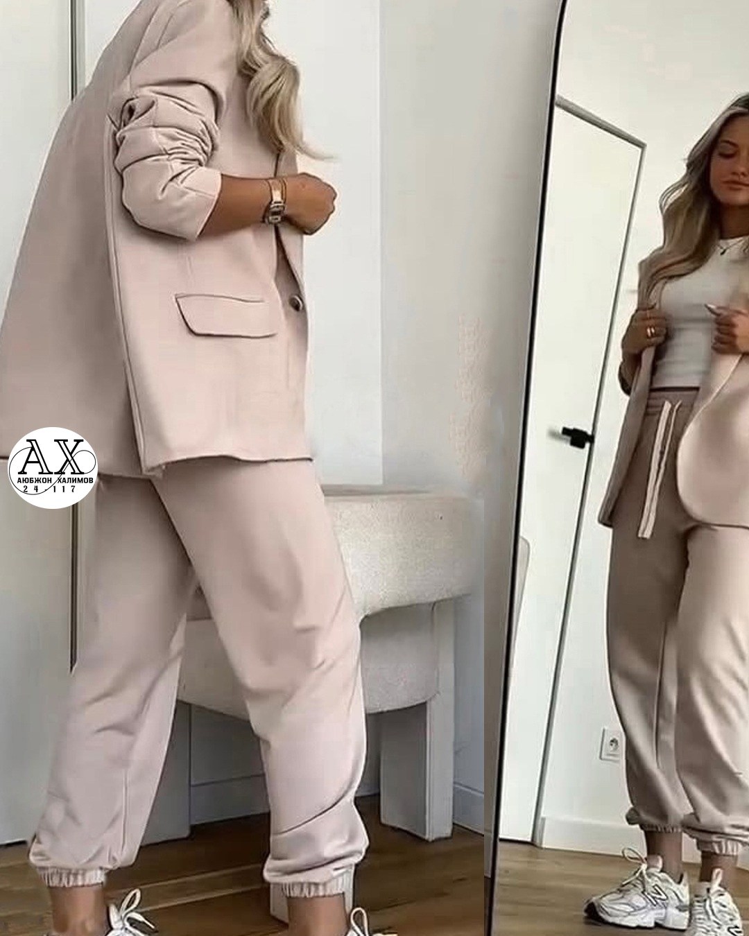 костюм двойка женский брючный,брючный повседневный костюм,брючный костюм свободного кроя,женский брючный костюм оверсайз,костюм с брюками