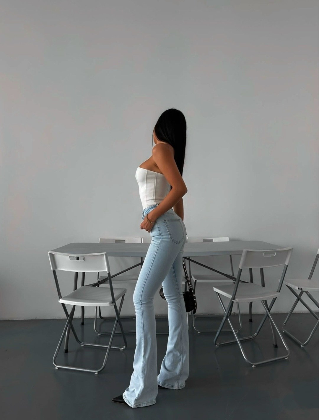 женские джинсы клеш,женские джинсы,джинсы корсет,джинсы с высокой посадкой клеш