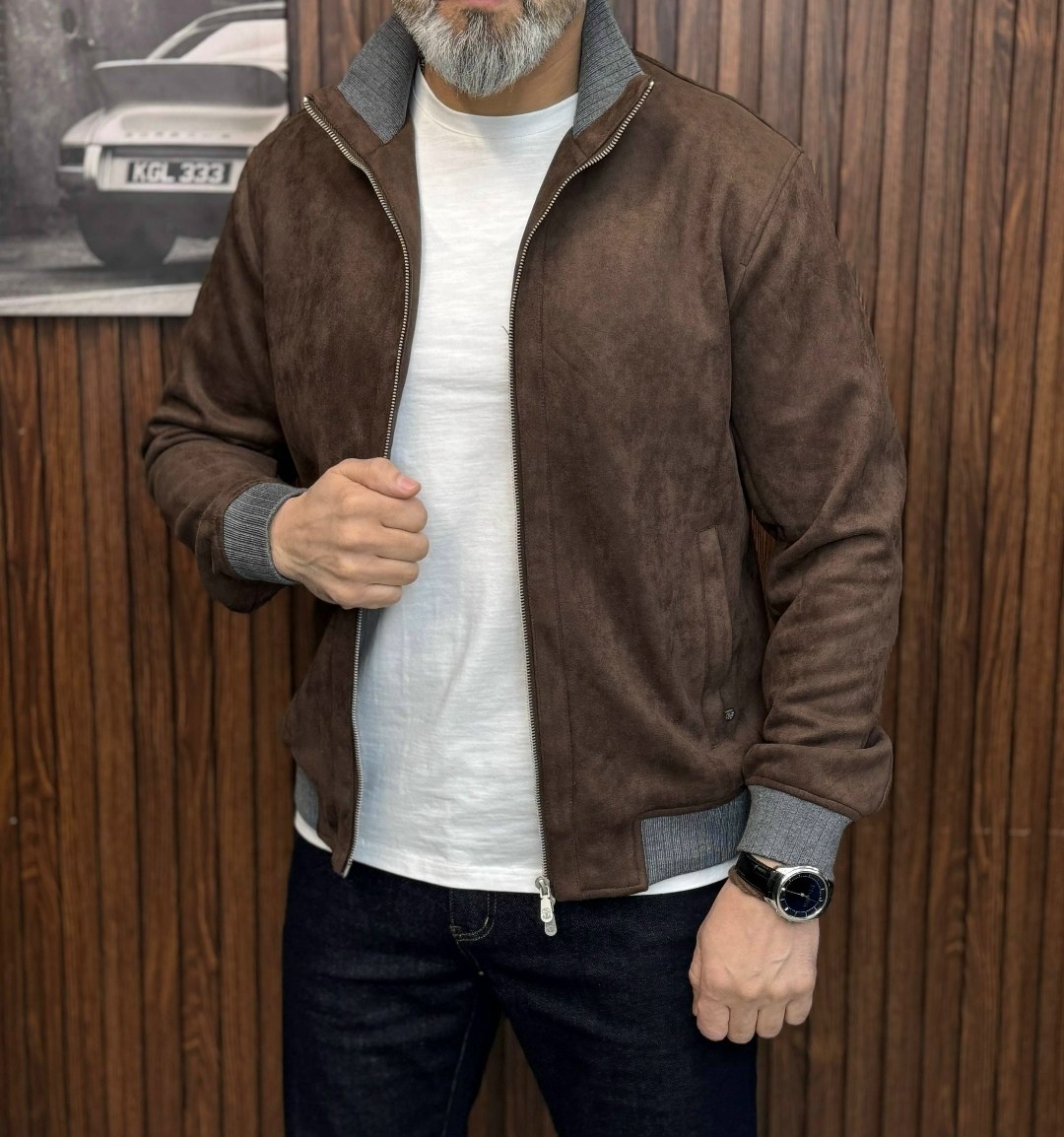 замшевая куртка,замшевая куртка мужская,замшевая коричневая куртка мужская,мужская замшевая куртка джордж вебер,мужская кожаная куртка