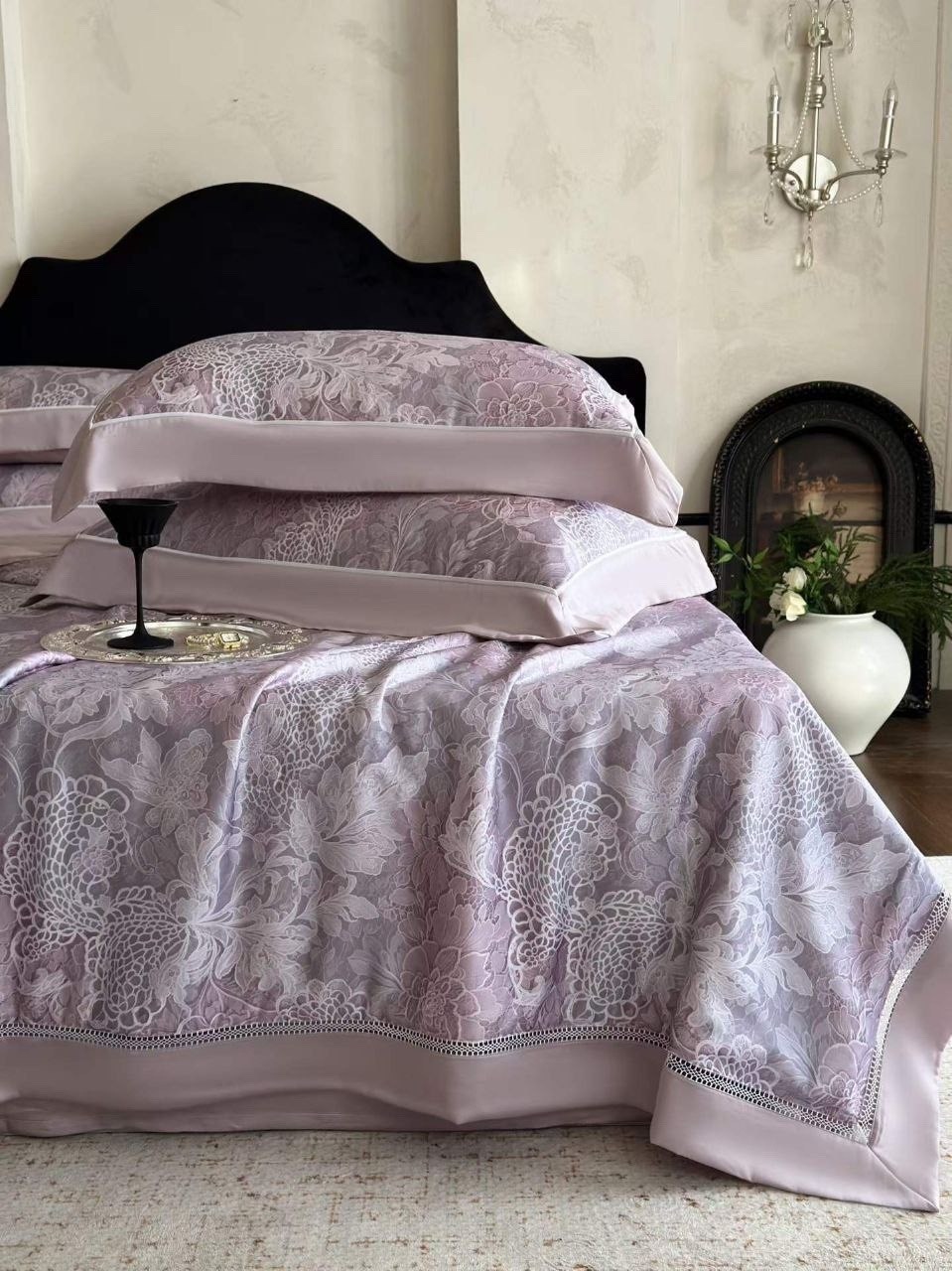 комплект постельного белья,комплект постельного белья la perla,постельное белье,роберто кавалли постельное белье,комплект постельного белья с одеялами la perla