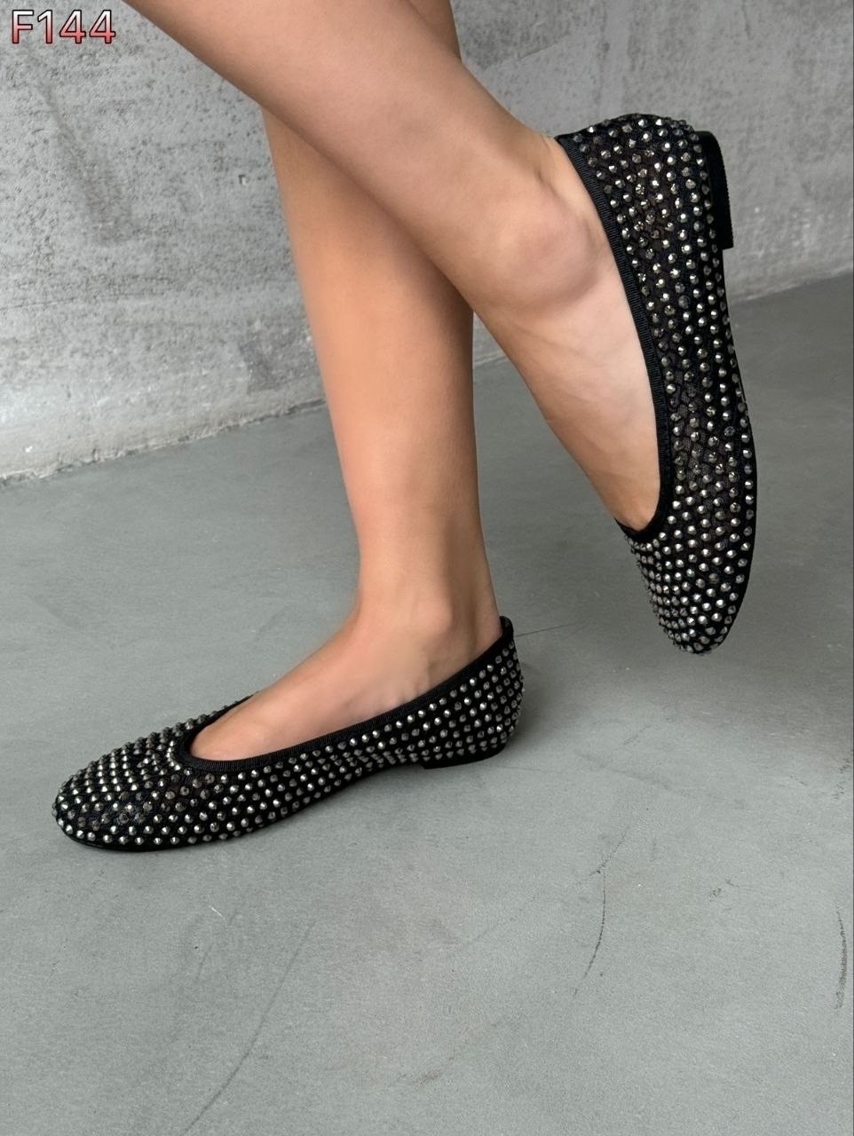 балетки с заклепками от карла лагерфельда karl lagerfeld черный,черные балетки,балетки,женские балетки,балетки karl lagerfeld с заклепками размер 38 черный