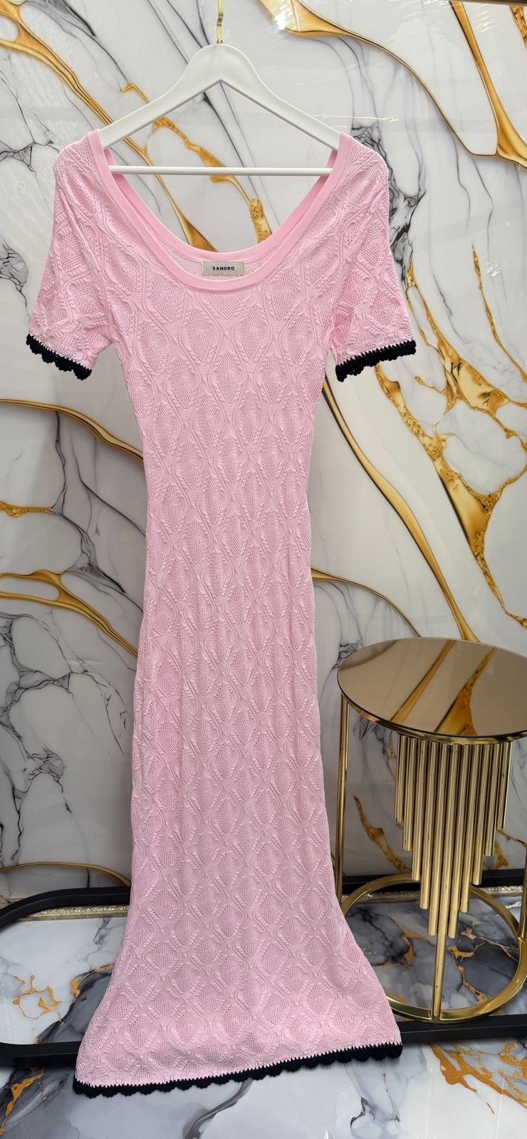 вязаное платье,платья,платье вязаное длинное,платье женское вязаное,платье вязаное розовое