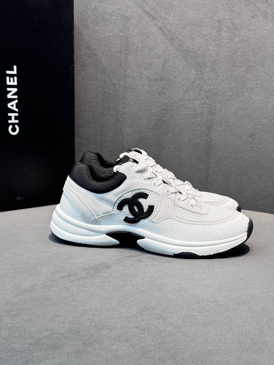 кроссовки женские chanel,кроссовки chanel,chanel кроссовки белые с черным,кроссовки шанель,кроссовки шанель женские