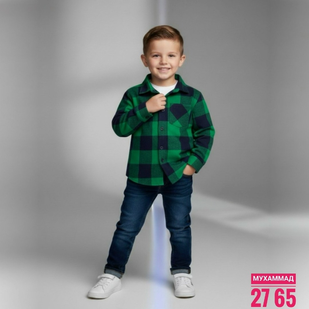 рубашка в клетку для мальчика,детская рубашка,рубашка на мальчика,рубашка в клетку,рубашка плей тудей в клетку