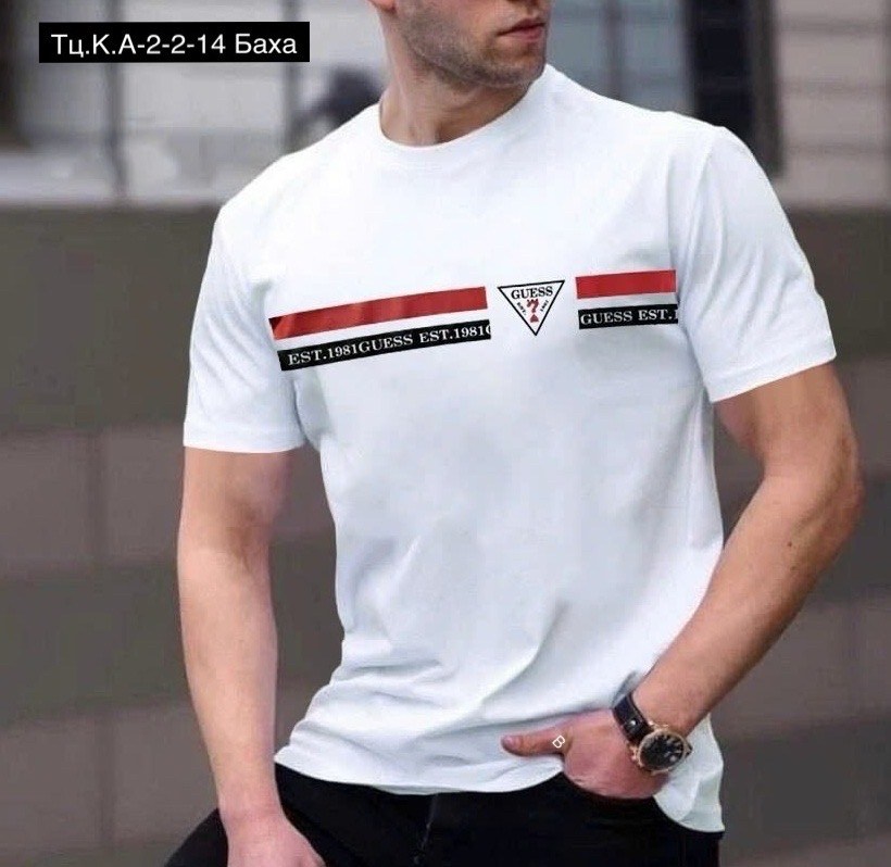 мужские футболки guess,футболки мужские,футболки для мужчин,футболки мужские белые,мужская футболка турция