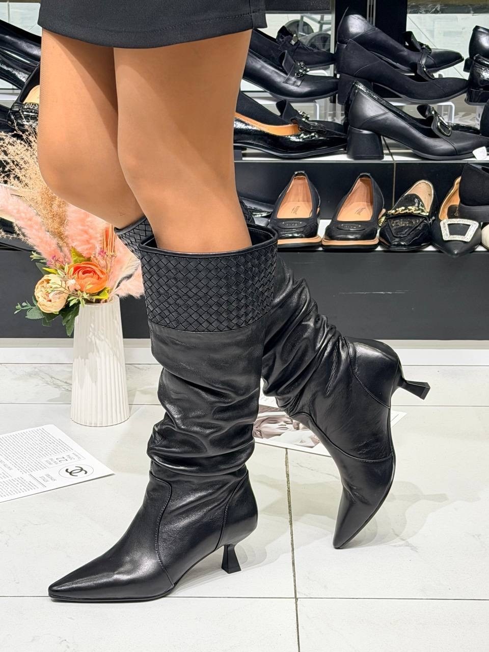сапоги женские,сапоги женские демисезонные на высоком тонком каблуке,сапоги на высоком каблуке,сапоги на высоком каблуке женские сапоги до колена с морщинами высокие,высокие сапоги женские