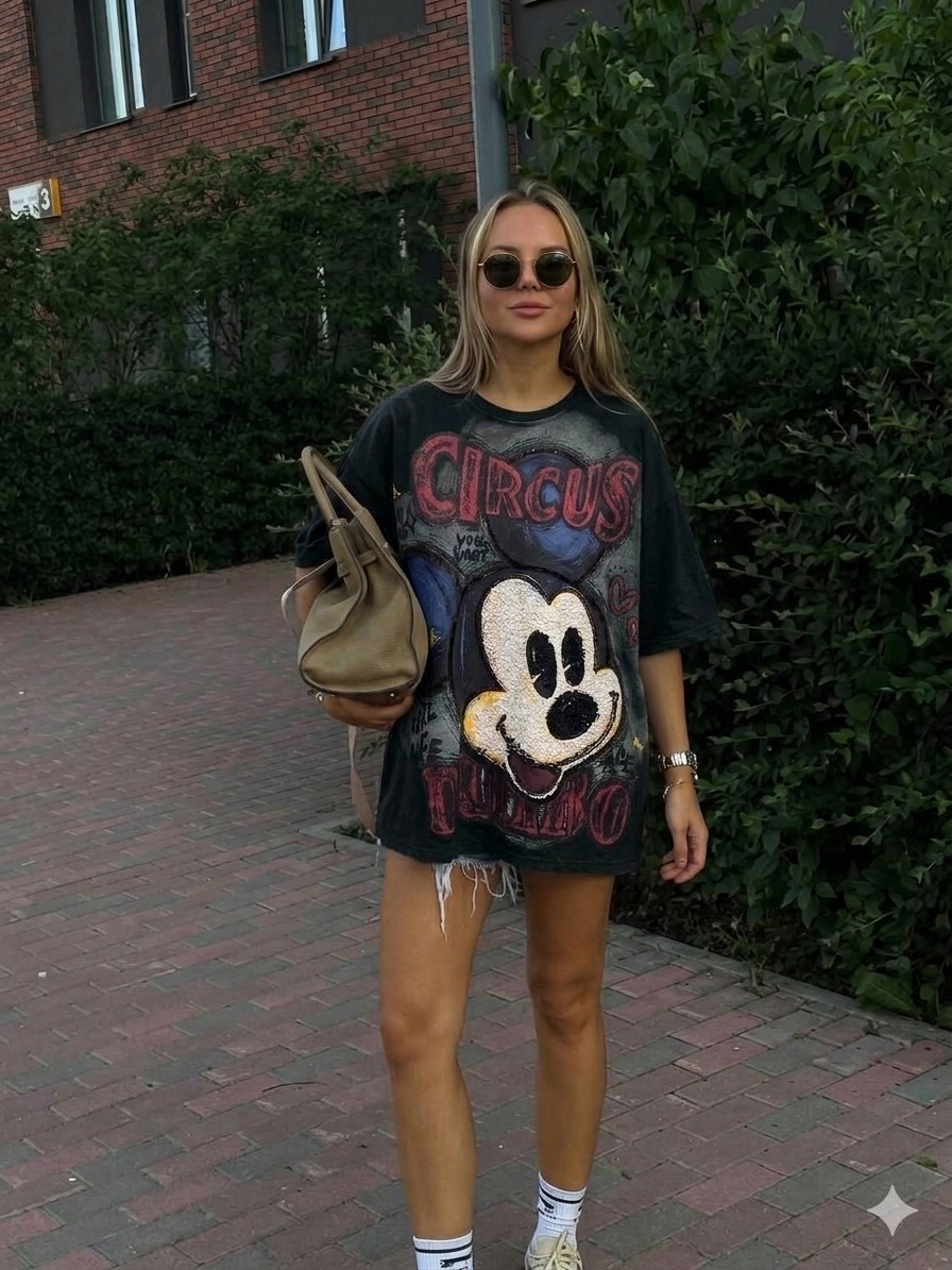 футболка оверсайз с принтом мики маус fashion lux,футболка оверсайз с микимаусом,футболка оверсайз с принтом микки маус,футболка оверсайз с принтом мики маус,футболка оверсайз женская микки маус