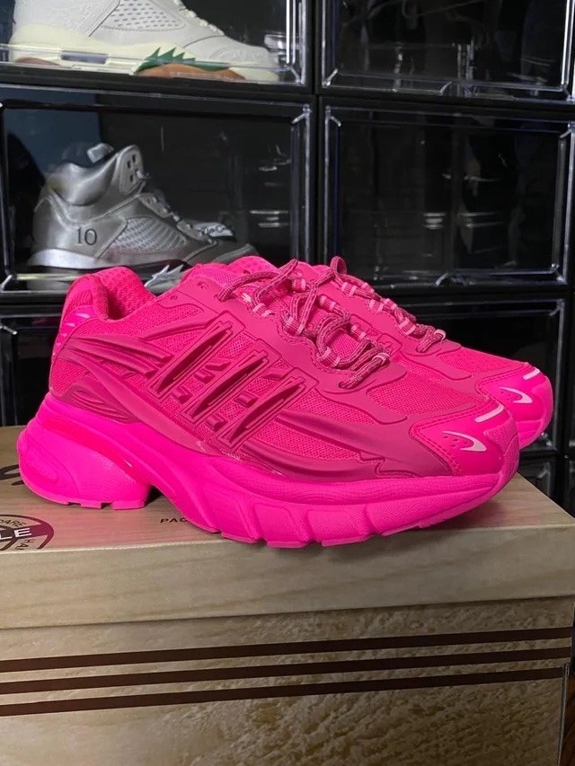 adidas raf simons ozweego 3 red pink,кроссовки розовые,кроссовки adidas,кроссовки,кроссовки женскиe