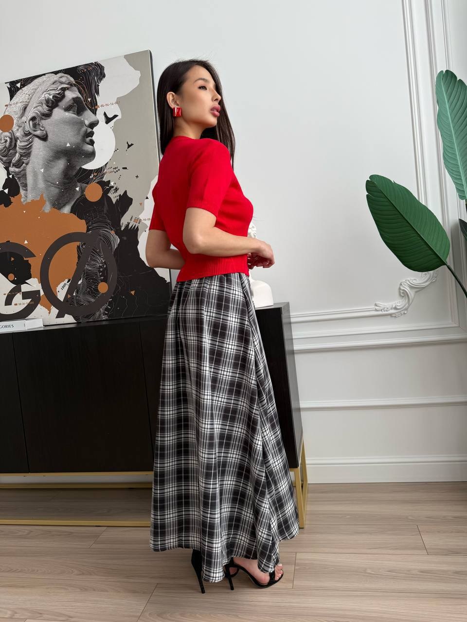 юбка,юбка мода,юбка стильная,юбка в клетку,юбка модная