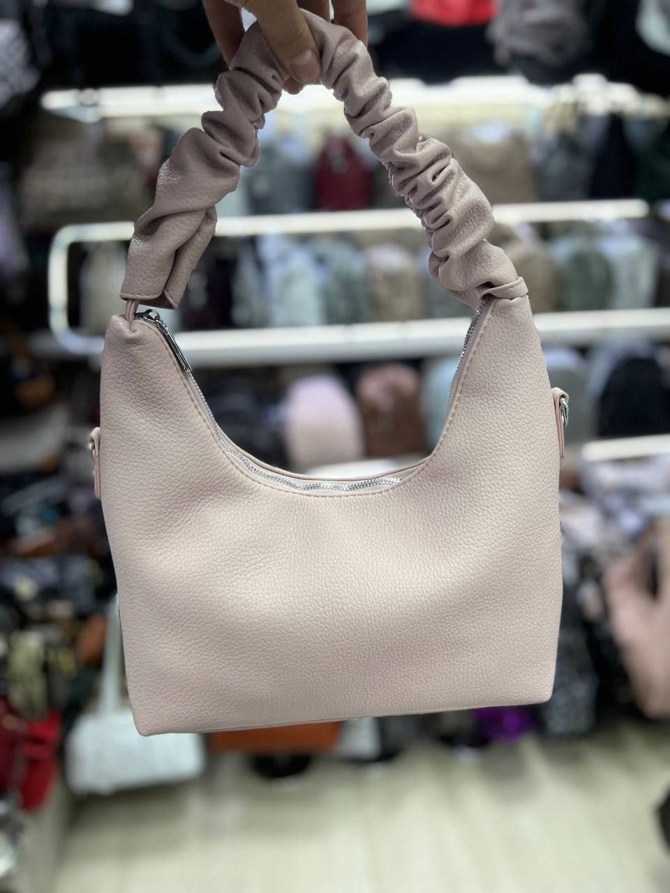 сумка,сумки женская,модная сумка,сумка мешок натуральная кожа monako,сумка женская бежевая