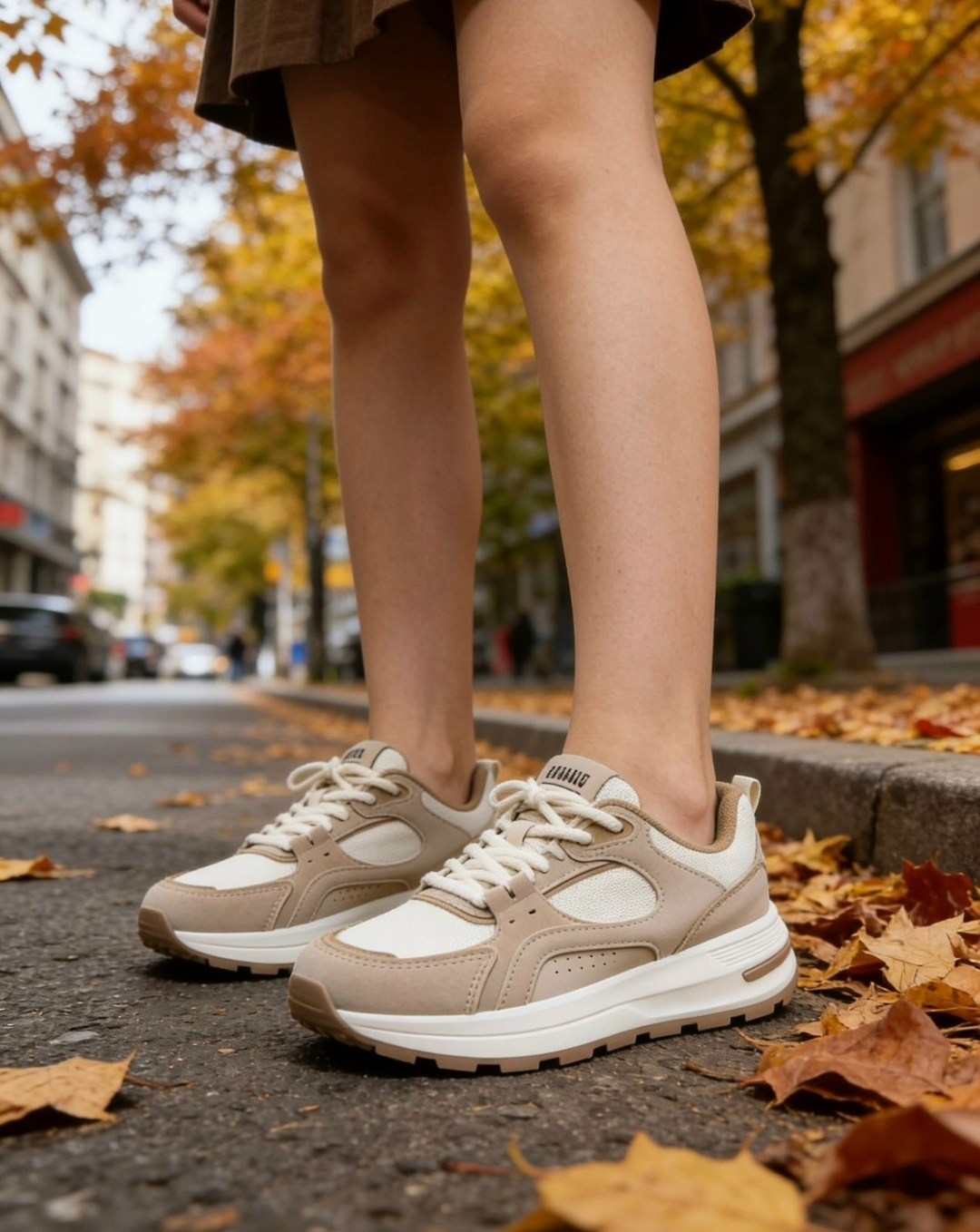 кроссовки женскиe,кроссовки,бежевые кроссовки,повседневные кроссовки,модные кроссовки