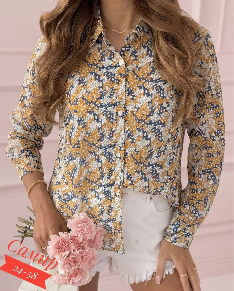 блузка женская,рубашка женская,блузка с геометрическим принтом,повседневная блуза,стильная блуза