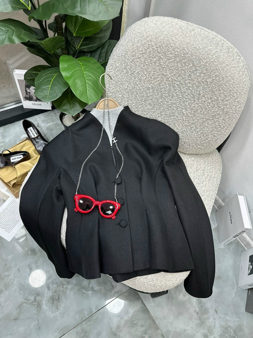 жакет,пиджак,женские жакеты,пиджак с объемными рукавами,свободное пальто в стиле поло на шнуровке