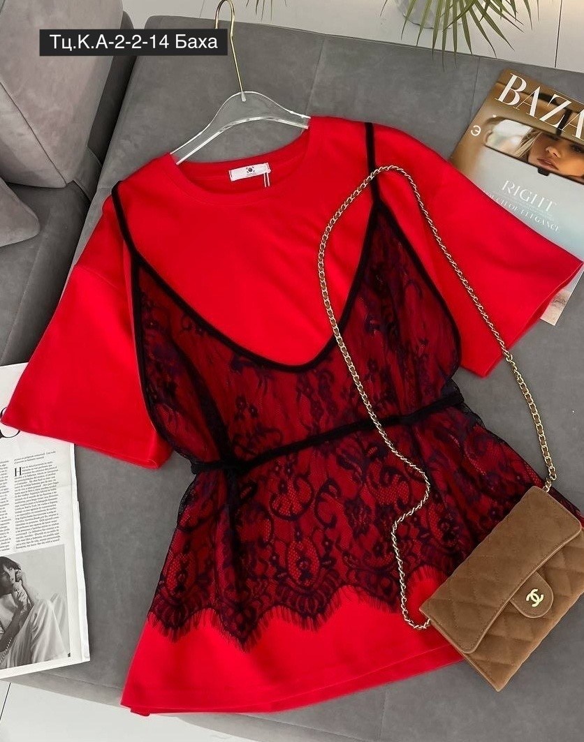 майка с кружевами,футболки комплект,кружевная майка,кружевная футболка,топ с кружевом