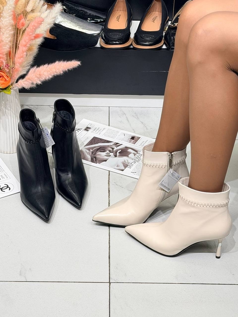 ,ботильоны женские,ботильоны модные,демисезонные ботильоны,полусапоги