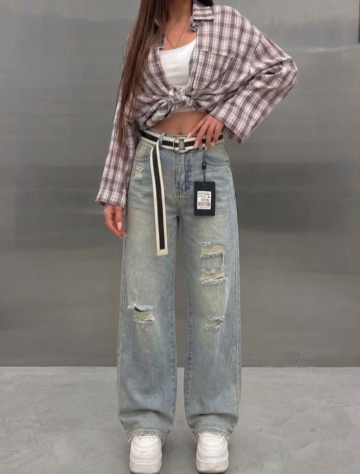 джинсы женские широкие,джинсы широкие,джинсы широкие рваные,женские джинсы,рваные джинсы