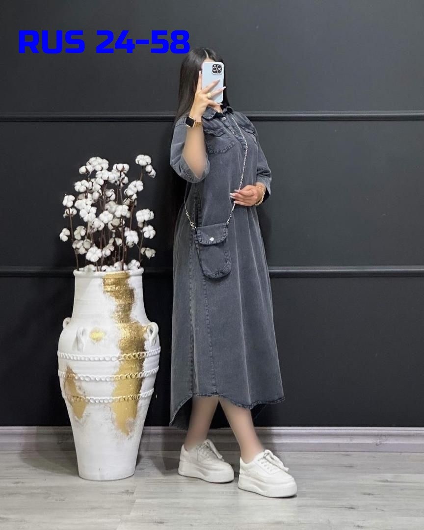 джинсовое платье,платье джинс,женское джинсовое платье,джинсовое платье с длинным рукавом,джинсовое платье миди