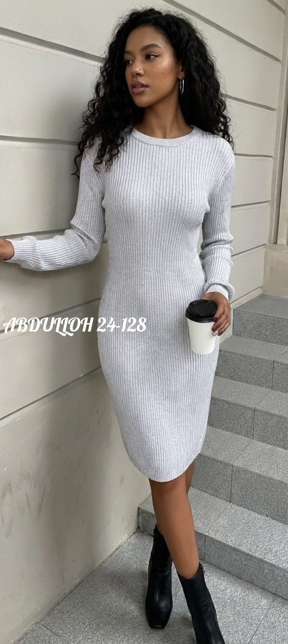 платье лапша,трикотажное платье,платье лапша серое,женское платье,трикотажное платье женское