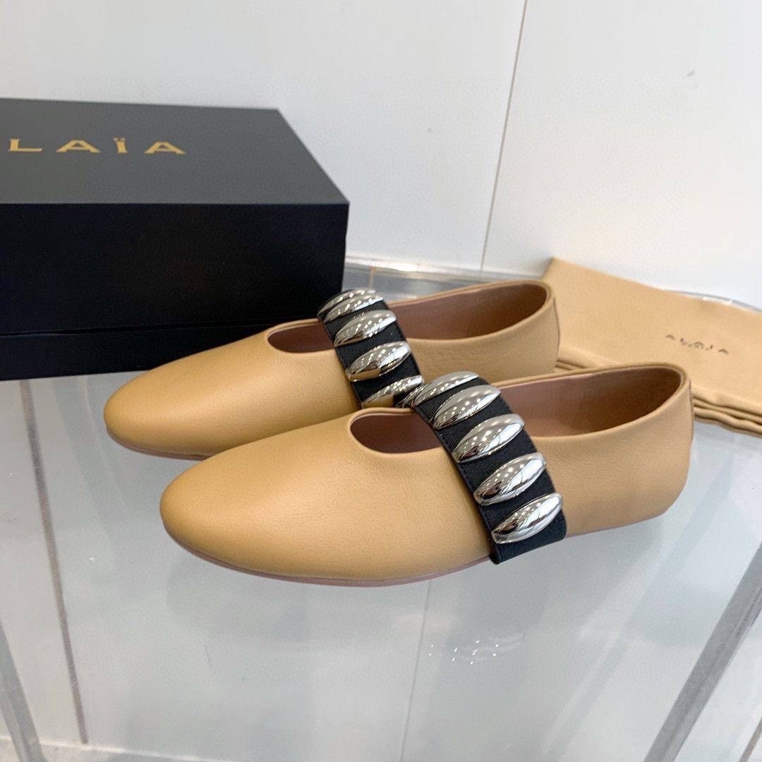 ,балетки alaia,балетки кожаные,модная женская ,женская