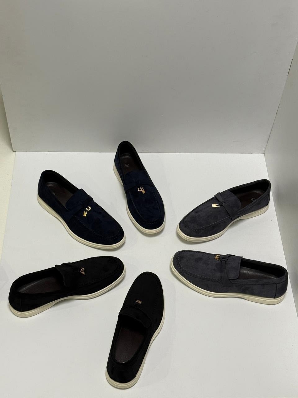 замшевые лоферы тёмно синие мужские loro piano,лоферы loro piana summer charms walk замшевые dark cerulean,лоферы мужские замшевые,лоферы loro piana,