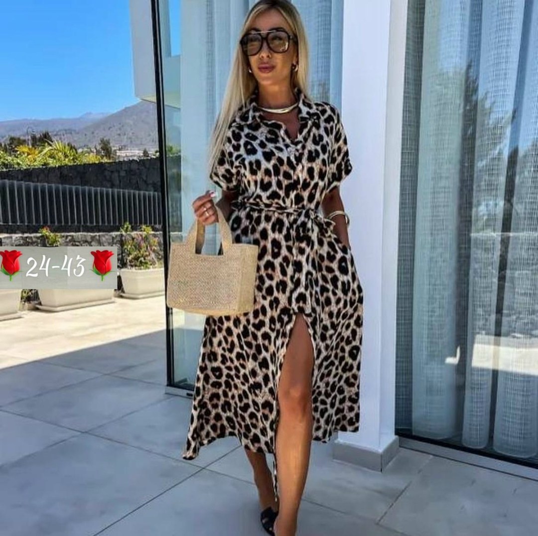 леопардовое платье рубашка туника пляжная cristal&co,платье женское леопардовое,женское платье макси с леопардовым принтом,платье леопард,леопардовое платье рубашка