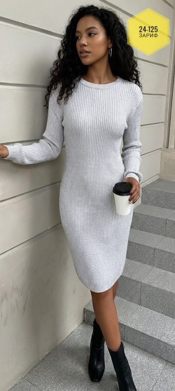 платье лапша серое,трикотажное платье лапша,платье лапша серого цвета,платье лапша,вязаное платье лапша