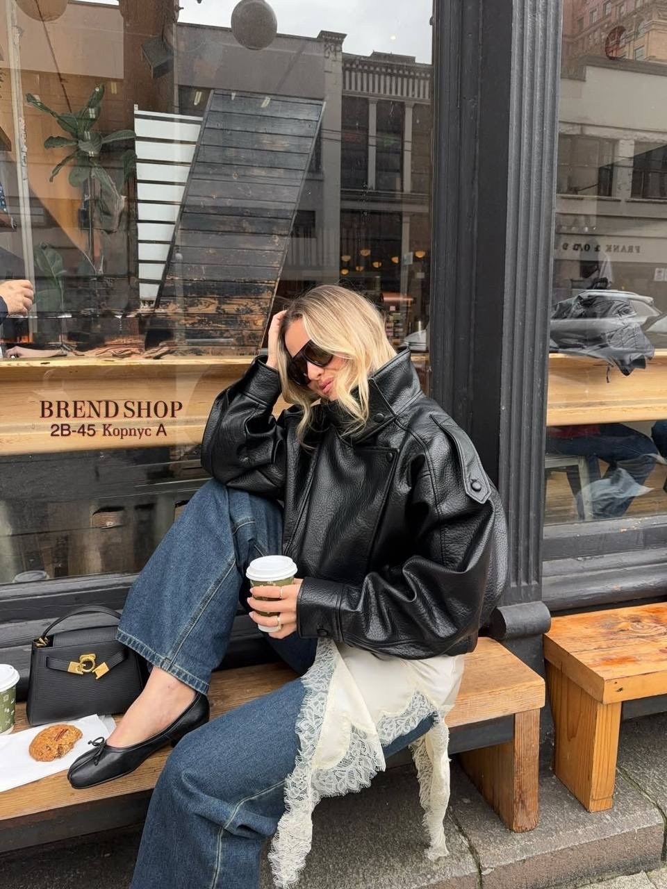 кожаная куртка,стиль и мода,модный стиль,мода модная,куртка косуха оверсайз
