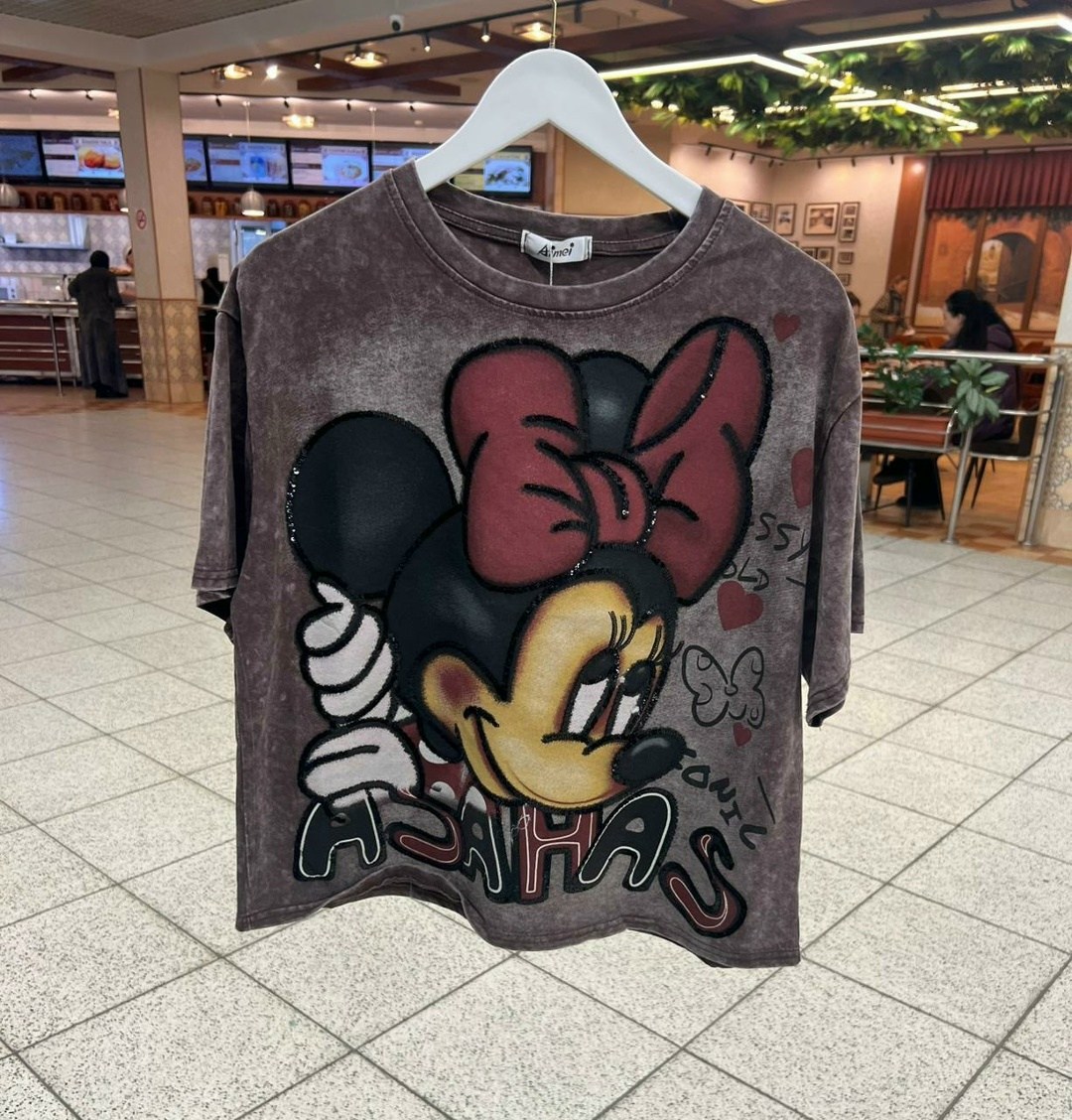 футболка с микки маус,футболки для девочки,футболки детские,футболки модные,футболки женская оверсайз