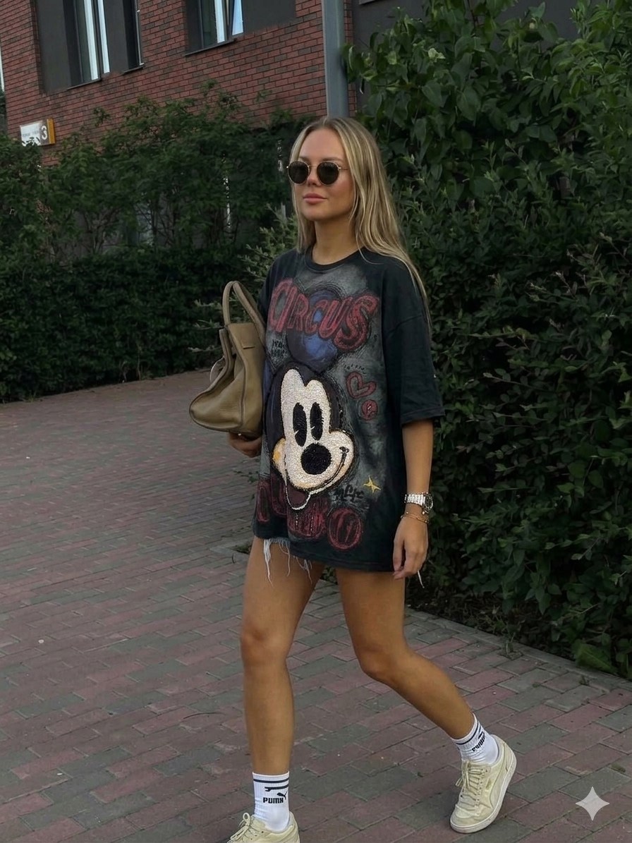 футболка оверсайз с принтом мики маус fashion lux,футболка оверсайз с микимаусом,футболка оверсайз с принтом микки маус,футболка оверсайз с принтом мики маус,футболка оверсайз женская микки маус