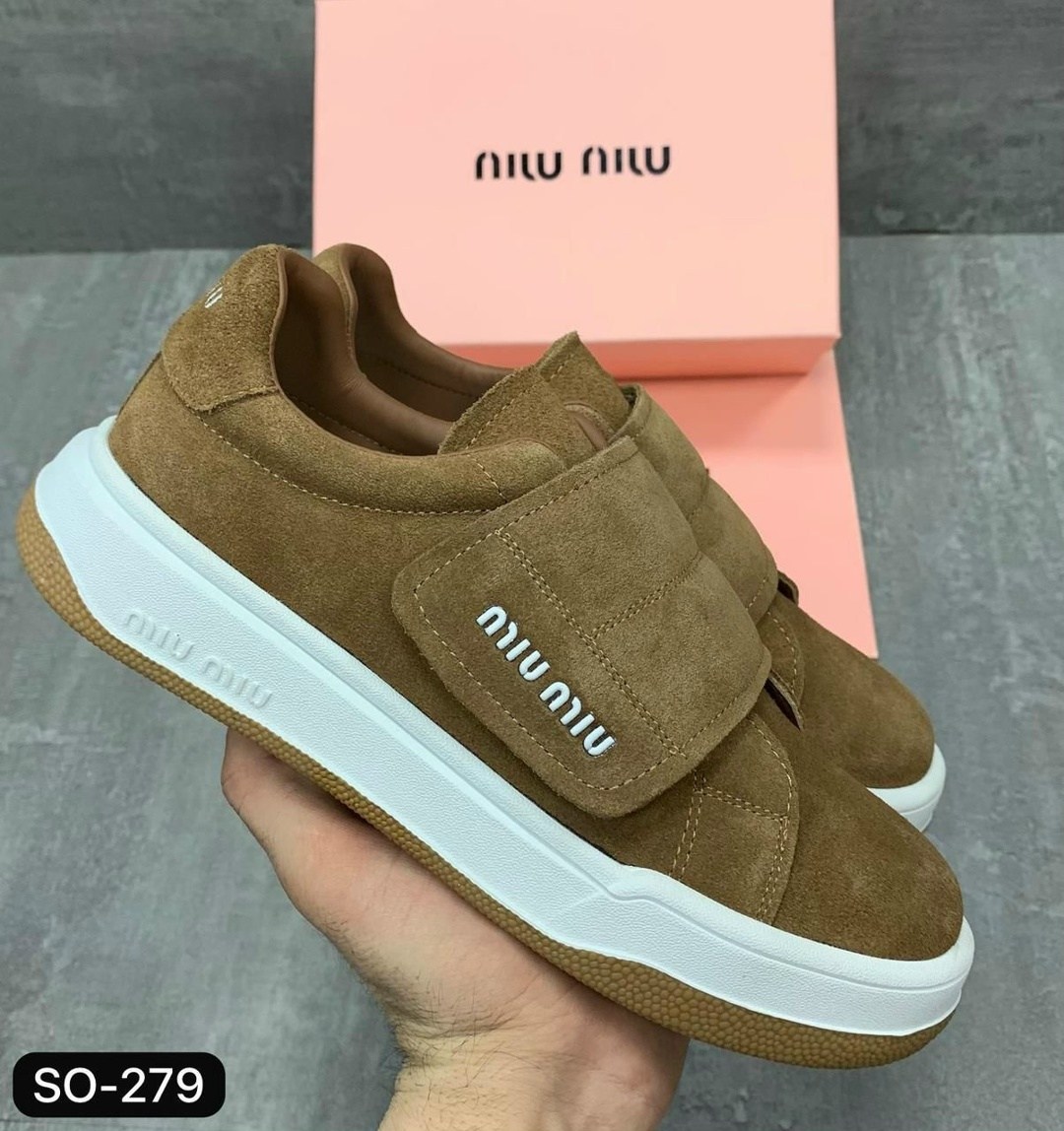 ,кроссовки miu miu,кроссовки женские miu miu,замшевые кроссовки,женская