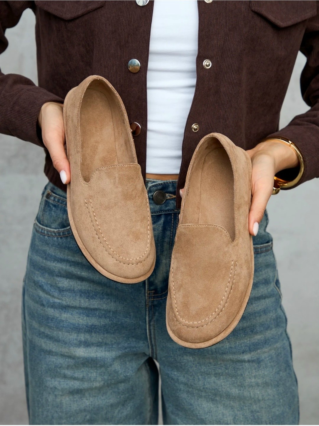 лоферы из натуральной замши saivuil,лоферы женские замшевые,лоферы замшевые,tendance лоферы замшевые,лоферы женские из натуральной замши