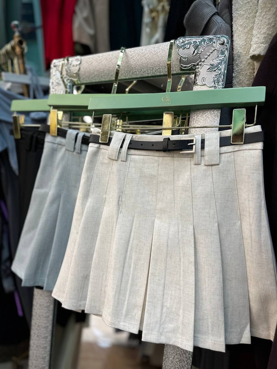 мини юбка плиссированная серая ramaduelle,юбка плиссе теннисная,юбка плиссе,женская плиссированная мини юбка,женский лонгслив