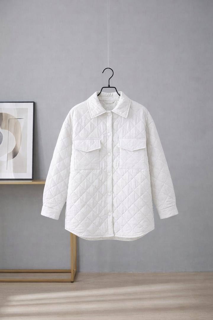 стеганая куртка,куртка рубашка из стеганой ткани,повседневная куртка,легкая стеганая куртка,куртка женская стеганая