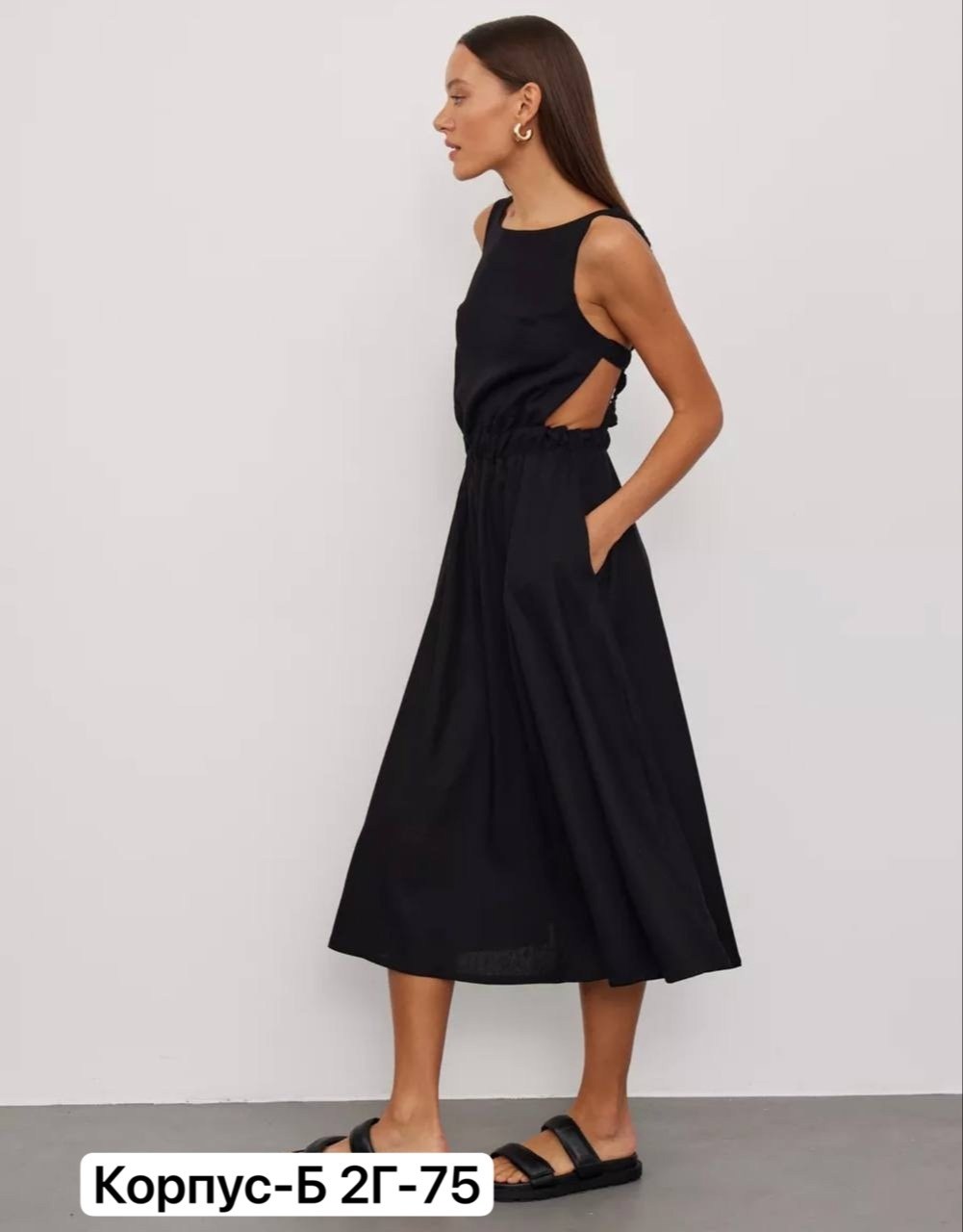 сарафан на лямках лен,платье (лен),платье,платье летнее,платье сарафан