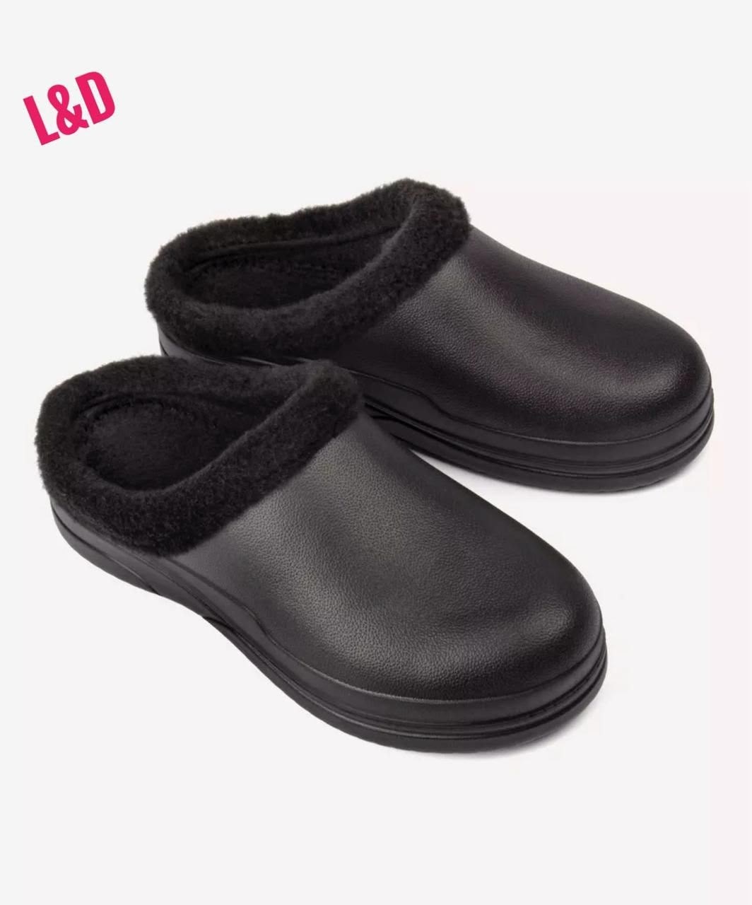 ,сабо утепленные черные,галоши сабо утепленные,утепленные галоши,галоши женские