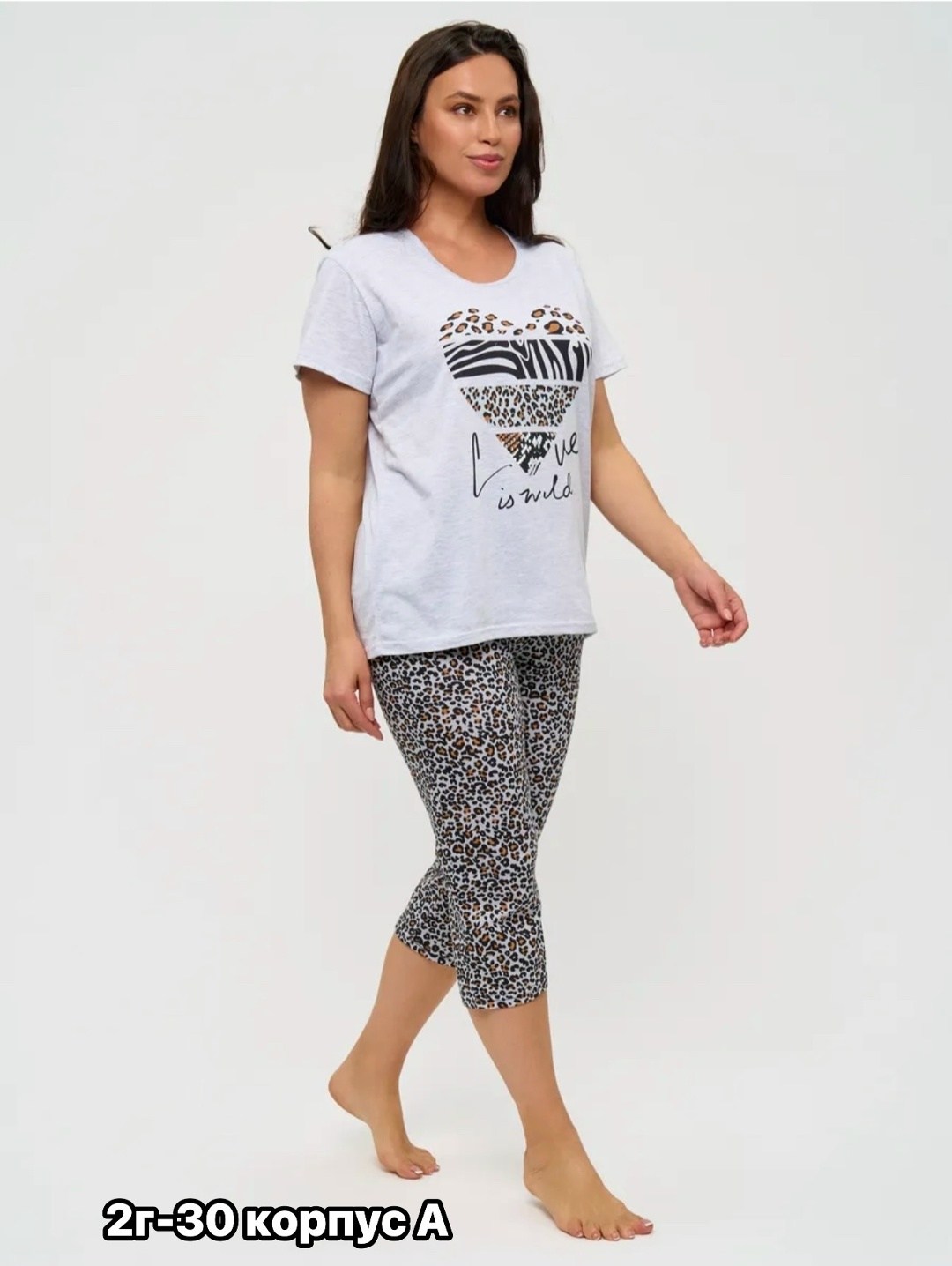 пижама с бриджами домашний костюм,пижама с бриджами,пижама с бриджами большие размеры miroinia цвет серый,пижама с бриджами домашний костюм dомамоda цвет серый меланж,пижама женская с бриджами