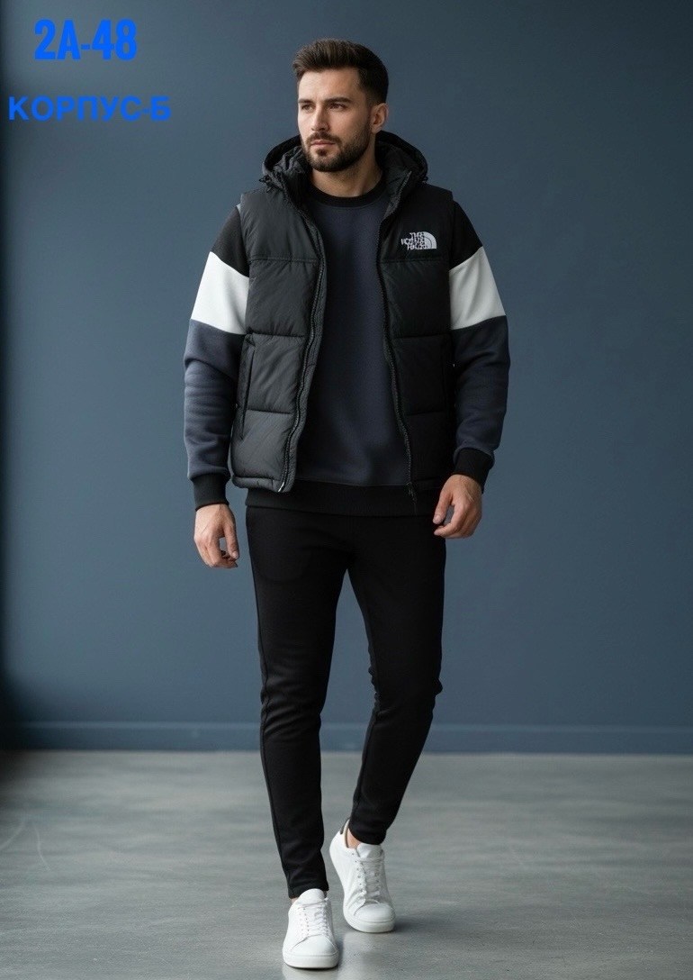 утепленный жилет the north face,мужской жилет the north face,мужская куртка зимняя,пуховики мужские,жилетка the north face 700