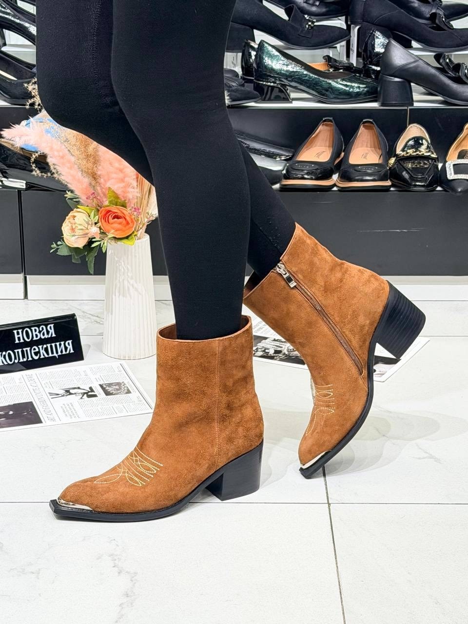 полусапоги,,женские полусапоги, женская,казаки женские