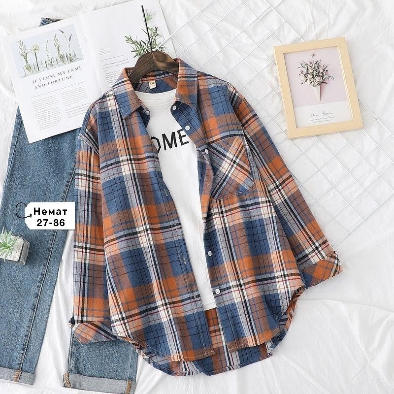 клетчатая женская рубашка,женская рубашка в клетку,рубашка женская оверсайз в клетку,клетчатая женская рубашка с длинным рукавом,рубашка в клетку с длинными рукавами