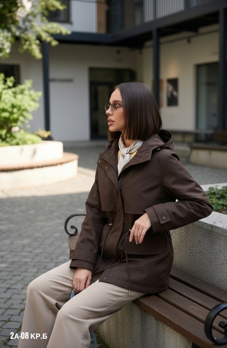 демисезонная женская куртка,куртка женская,ветровка женская,куртка тренч весна демисезонная с капюшоном удлиненная eberron 311680958,куртка с поясом