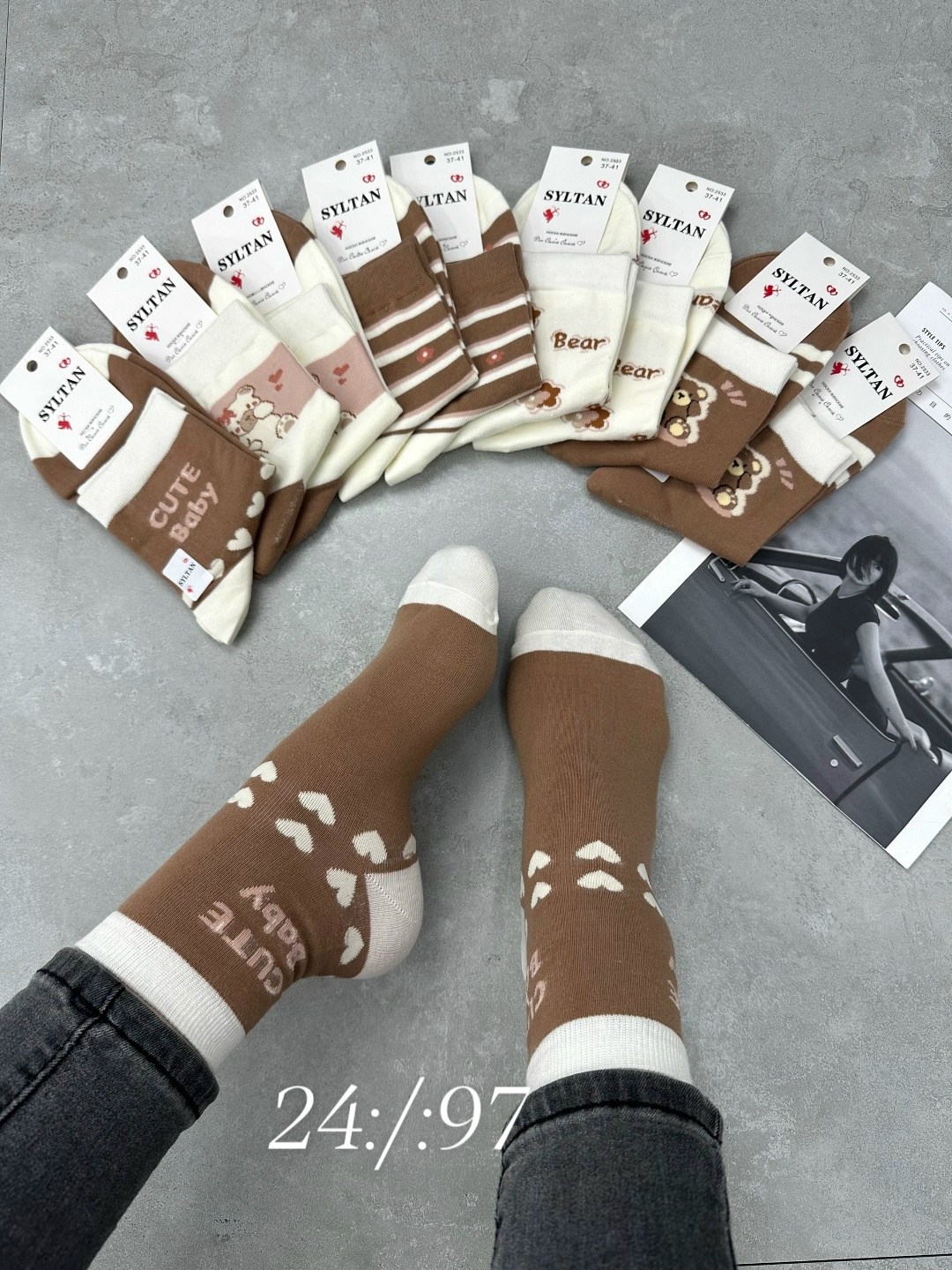 комплект носки женские,носки женские 10 пар,женские носки,женские короткие носки,носки женские теплые