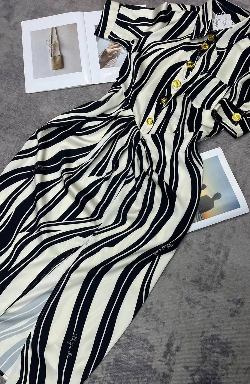платье рубашка макси в полоску,летнее платье рубашка длинное lookcoco,платье,платье женской,платье с принтом зебра
