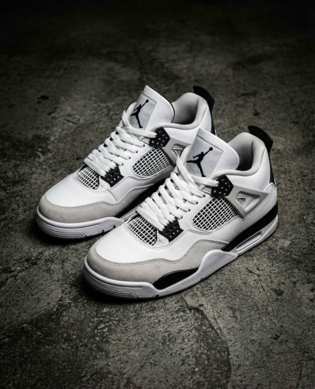 кроссовки мальчику,jordan kids кроссовки air jordan 4 retro белый,air jordan 4,кроссовки,jordan retro 4