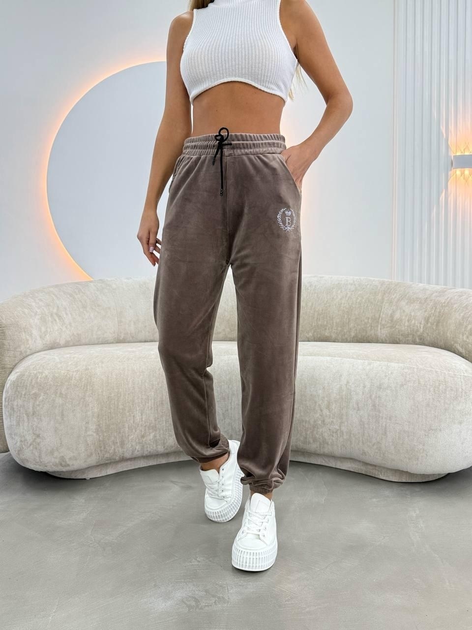 брюки велюровые,велюровые штаны,джоггеры женские,брюки велюр,брюки бархатные