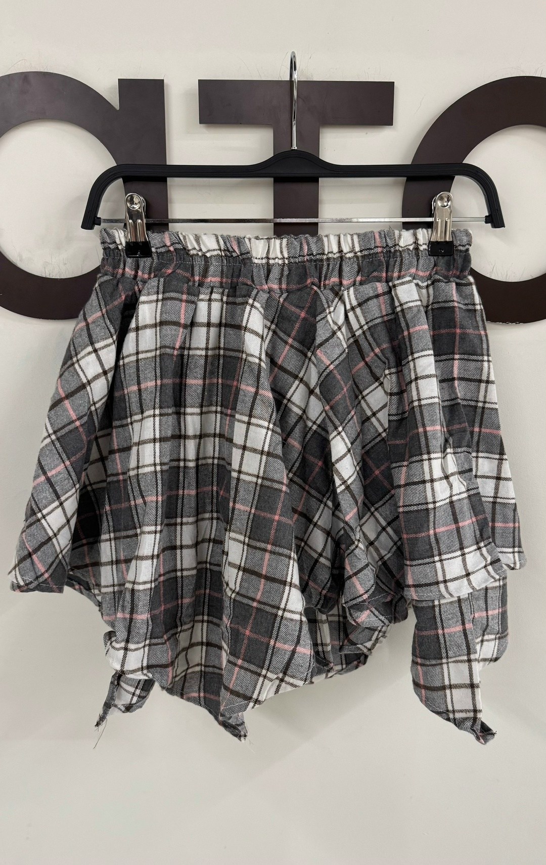 юбка,юбка в клетку,клетчатая юбка,юбки женские,юбка с оборками